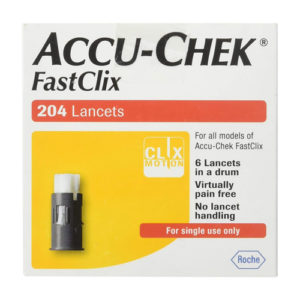 Accu-Chek Fastclix (200+4 Lancets)