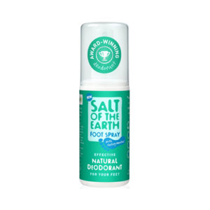 Salt Of The Earth Natural Foot Deodorant With Cooling Menthol 100ml