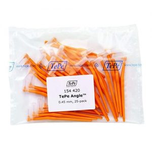 Tepe Interdental Angle Brush Orange 0.45mm - Pack of 25