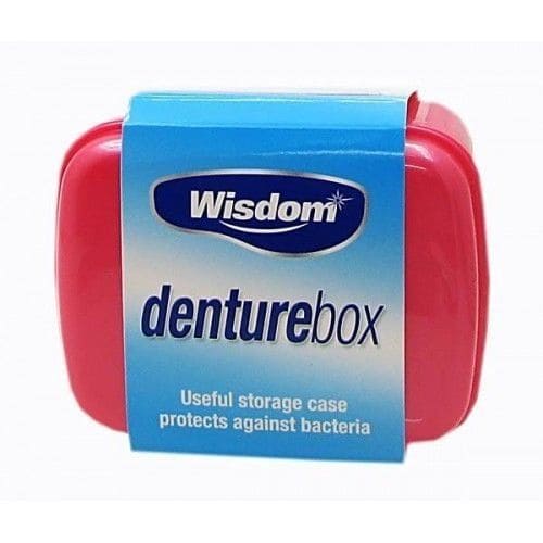 Wisdom Denture Box Assorted Colours (3 Packs)