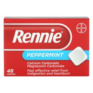Rennie Peppermint 48 Tablets