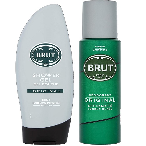 Brut For Men Shower Gel And Deodorant Set