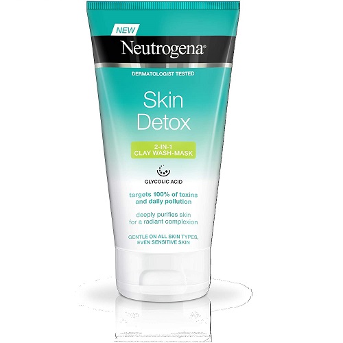 Neutrogena Skin Detox 2-In-1 Clay Wash Mask