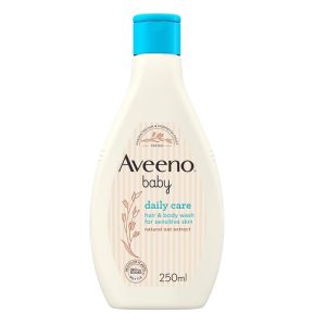 Aveeno Baby Daily Care Hair And Body Wash For Sensitive Skin 250ml